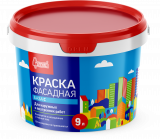 Краска Фасадная Супербелая база С 9л Старатели