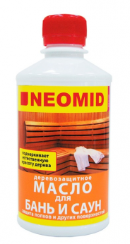 Масло для бань и саун "SAUNA OIL" 0,25 л /Neomid/