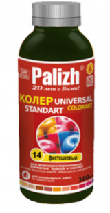 Паста универсальная колеровочная фисташковый ST-14, "Стандарт" 100 м. "Palizh"