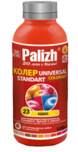 Паста универсальная колеровочная коралл ST-23, "Стандарт" 100 м. "Palizh"