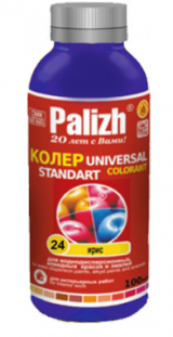 Паста универсальная колеровочная ирис ST-24, "Стандарт" 100 м. "Palizh"