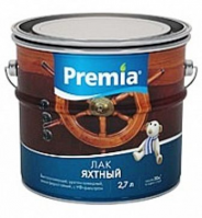 Лак яхтный "PREMIA" матовый 2,7 л. Яросласвкие краски