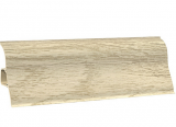 Плинтус с мягким краем 2,5 м/шт. 153 граб (45 шт./уп.) Ecoline