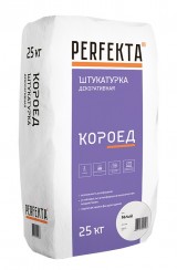 Декоративная штукатурка Perfekta "Короед" белый 2мм