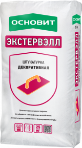 Экстервэлл ОМ-3.0 WS штукатурка декоративная фактурная "шуба супербелая