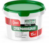 Готовая шпатлевка Суперфинишная  15 кг Старатели