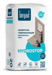 Bergauf Hydrostop 20 кг Цементная гидроизоляция обмазочного типа