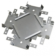 Соединитель  профилей П60х27мм одноуровневый "краб"