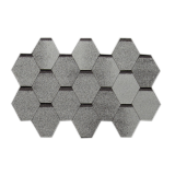 Гибкая черепица Тегола "Нордик" Серый с отливом