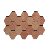 Гибкая черепица Тегола "Нордик" Терракота