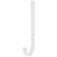 Крюк крепления желоба удлиненный AquaSystem белый RR20 150/100