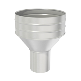 Воронка водосборная Вегасток оцинкованная сталь 125/100