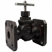 Клапан запорный чугун 15кч19п1 Ду 25 Ру16 фл