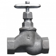 Клапан запорный чугун 15кч18п1 Ду 15 Ру16 ВР/ВР