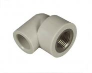 Угольник PP-R переходн сер ВР Дн 20х1/2" VALFEX 10125020Г