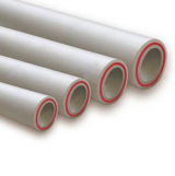 Труба PP-R сер арм стекловолокном Дн 25х3,5 Ру20 SDR7,4 Т<95С L=4м