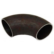 Отвод крутоизогнутый бесшовный черый Дн -108 х 4,0 мм