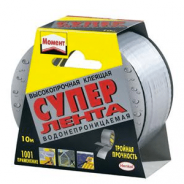 Лента для труб "Момент" серебр. 10 м.