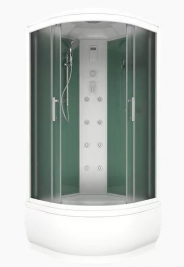 Душевая кабина "АРОНА" ЭКО цвет - белый, 100х100х225