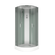 Душевая кабина "АДРИЯ-ЭКО" цвет - белый, 90х90х225