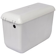 Бачок для унитаза высокорасположенный белый в комплекте