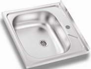 Мойка нерж.DONAU накл. 0,5х0,5 (DE-301) 0,4мм, 1,5"