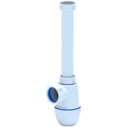 Сифон для умывальника бутылочный 1 1/4"x40 без гофры без выпуска C1020 АНИ Пласт