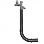 Кран смывной КРС-20 с ПВХ трубой с вентелем (Тула)