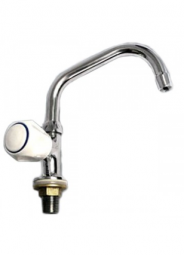 Кран туалетный настольный. арт.КН11У3Х1 (УКРАИНА) низкий излив