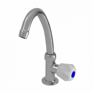 Кран туалетный настольный. арт.M2 (Россия) мах. белый