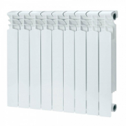Радиатор биметаллический REMSAN Master BM-500 9 секций (боковое подключение)