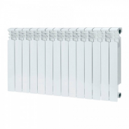 Радиатор алюминиевый REMSAN Master AL-500 14 секций (боковое подключение)