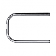 Полотенцесушитель нерж сталь П-образный Эко водяной 500x600 1" боковое подключение без комплекта