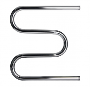 Полотенцесушитель М-обр 600х500 1" ТЕРА (нерж) без компл