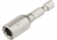 Биты "MATRIX" 8х65мм, торцевые шестигранные головки