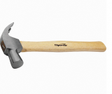 Молоток-гвоздодер "SPARTA" 225 г, боек 22 мм, деревянная рукоятка