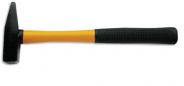 Молоток слесарный "888" 300 г, квадратный боек, фиберглас. обрезиненная ручка