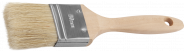 ЗУБР 50 мм, 2", щетина натуральная светлая, деревянная ручка, кисть плоская УНИВЕРСАЛ-ЭКСПЕРТ