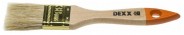 DEXX 38 мм, 1,5", щетина натуральная, кисть плоская, "ПРАКТИК"
