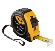 Рулетка "SPARTA" 3м x 16мм, обрезиненный корпус, Elastica