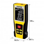 STAYER 50м, дальномер лазерный SDL-50