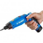 ЗУБР ЗО-7.2-Ли КН отвертка-трансформер аккумуляторная 7.2 В, 2 АКБ 1.5Ач Li-Ion, в кейсе, серия Профессионал