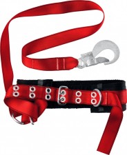 ЗУБР Памир безлямочный пояс, 2 точки крепления, ленточный строп