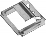 ЗУБР 5 мм Кляймер оцинкованный крепеж для вагонки, блок хауса, имитации бруса 100шт