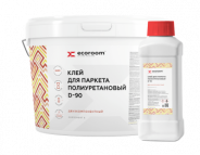 КЛЕЙ ДЛЯ ПАРКЕТА ПОЛИУРЕТАНОВЫЙ ДВУХКОМПОНЕНТНЫЙ D-90 ECOROOM