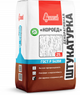 Декоративная фактурная штукатурка Старатели "короед" 2мм 25 кг