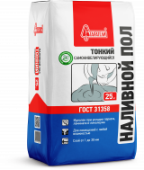 Наливной пол Тонкий Старатели 25кг