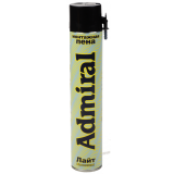 Монтажная пена Admiral Лайт бытовая всесезонная 750мл