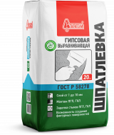 Шпатлевка Гипсовая Выравнивающая 20кг Старатели