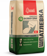 Шпатлевка Базовая Цементная серая Старатели 20кг